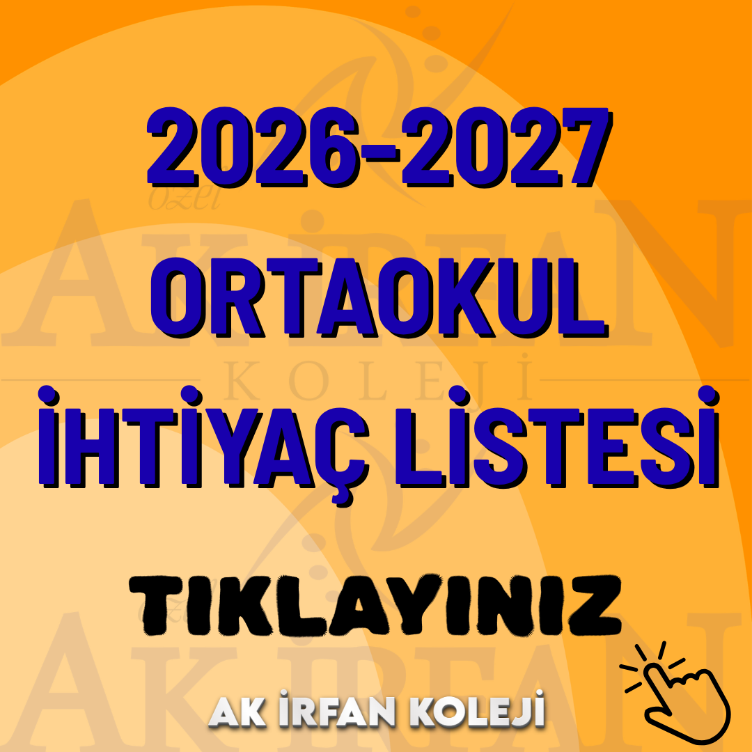 2026-2027 Ortaokul ihtiyaç listesi yayınlandı.